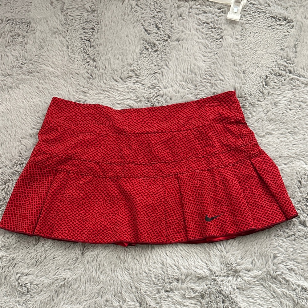 Nike Women's Vibrant Red Mini Skirt